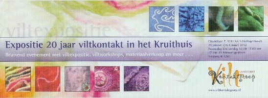 Exhibition 20 years Viltkontaktgroep