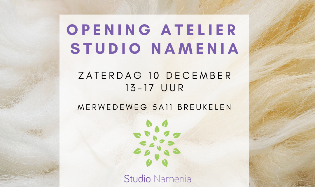 Feestelijke opening nieuwe atelier Studio Namenia